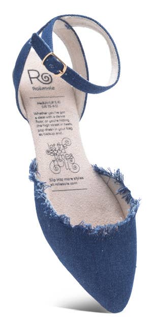 Rollasole Denim Dash Women's Shoes 7.5-8.5