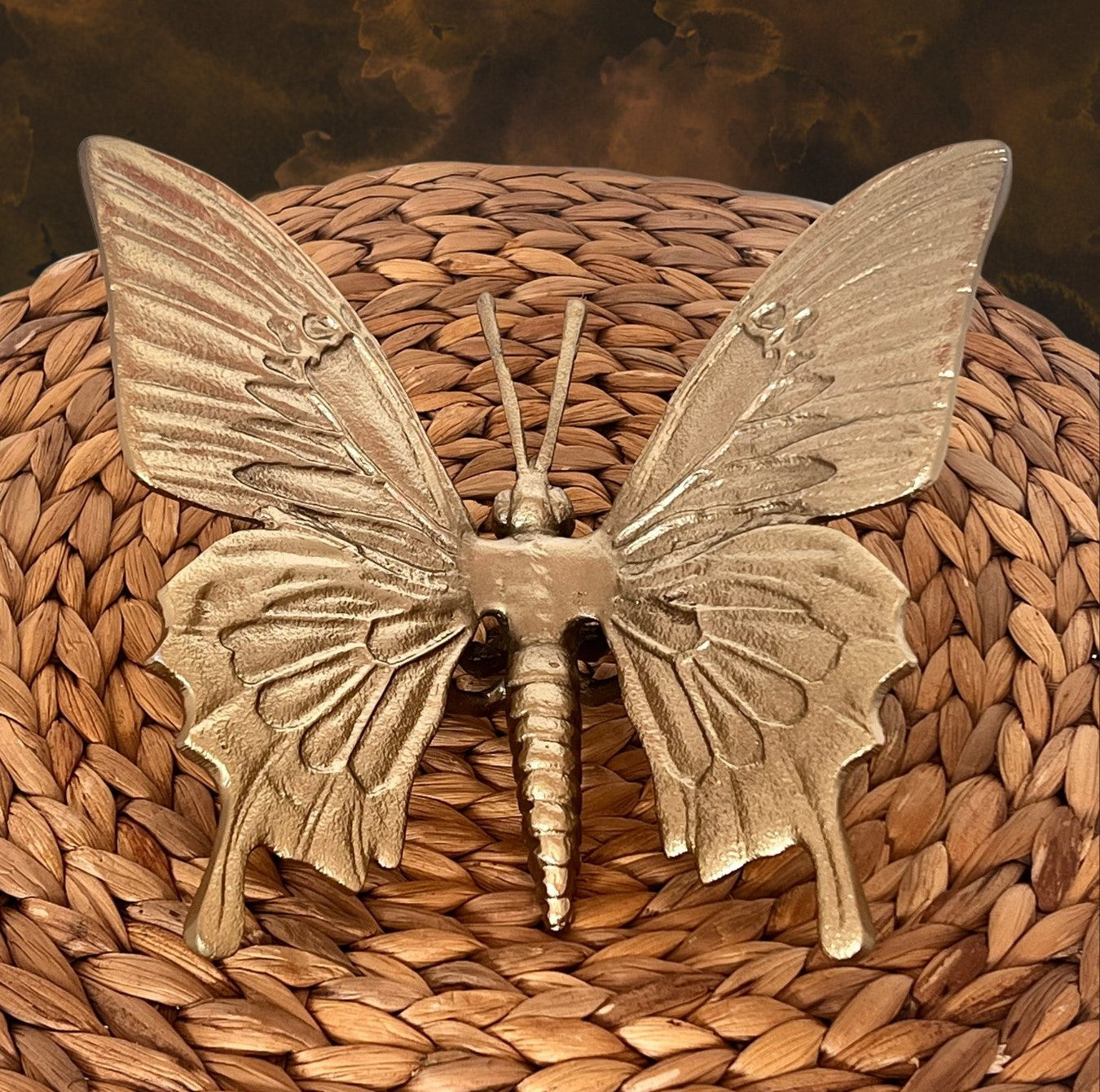 Handcrafted Beautiful Solid Brass Butterfly