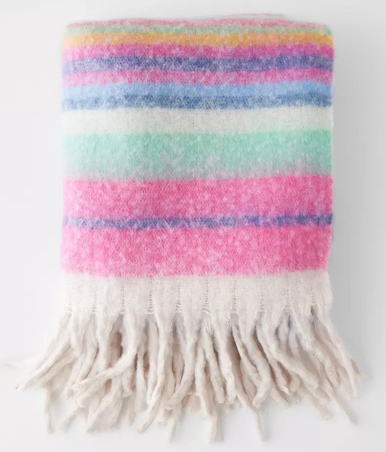 Skye Stripe Throw/Blanket from FREE PEOPLE