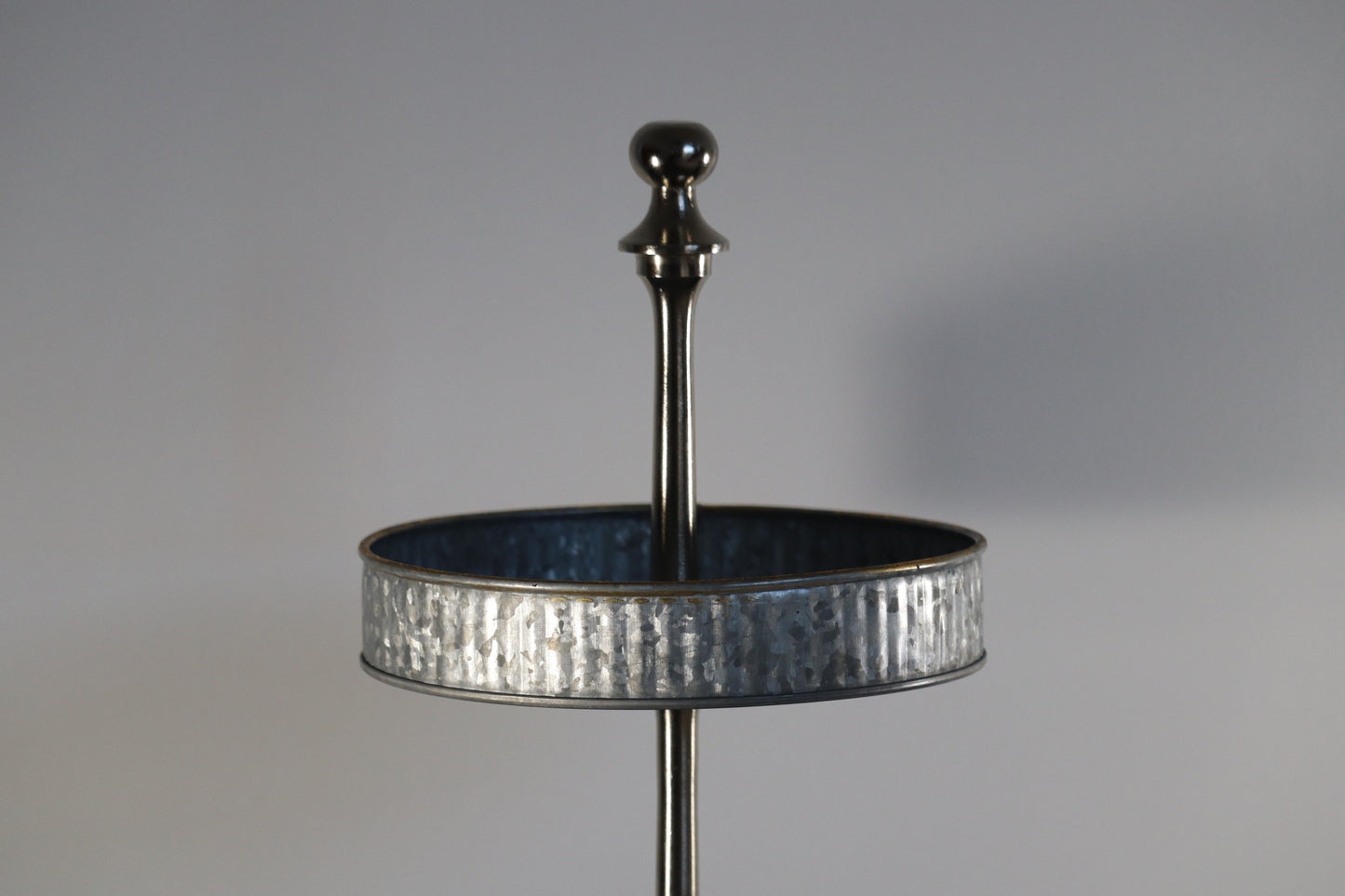 Galvanized 3-Tiered Serving Tray and Display Stand