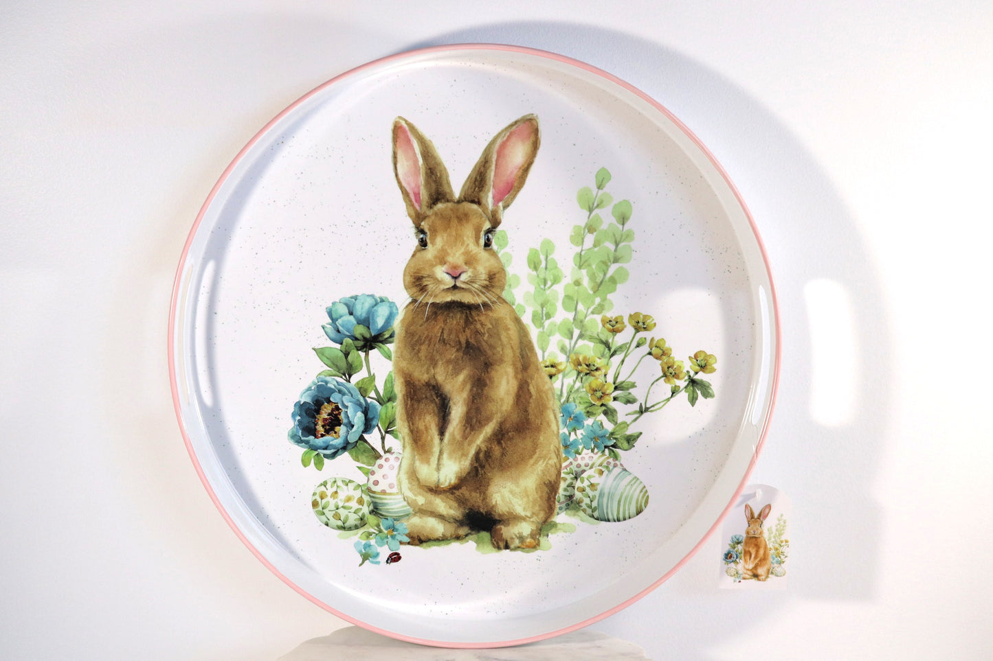 Springtime Bunny Serving Tray