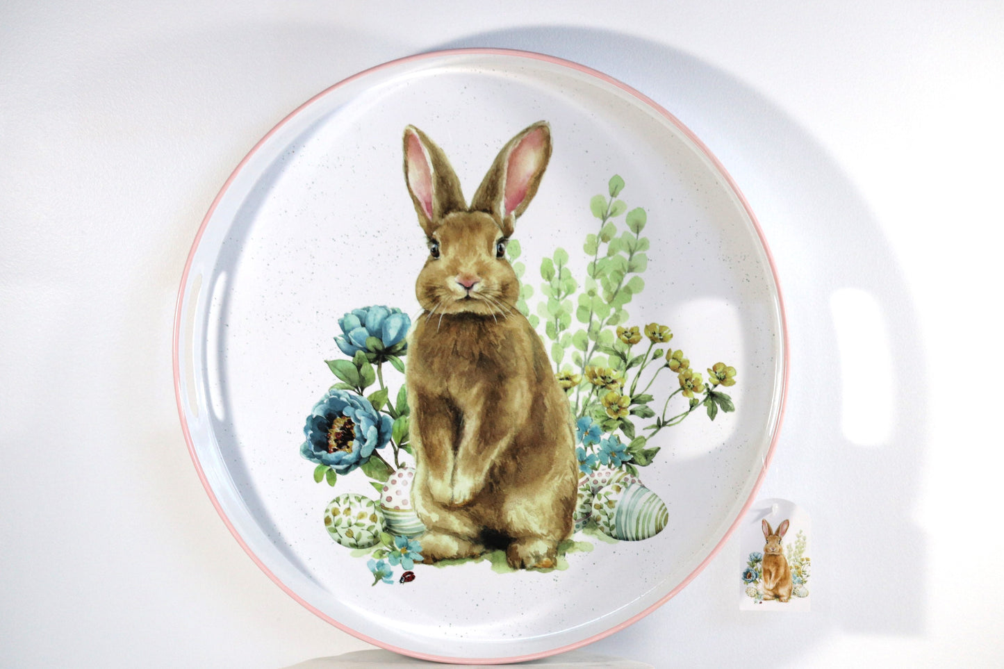 Springtime Bunny Serving Tray