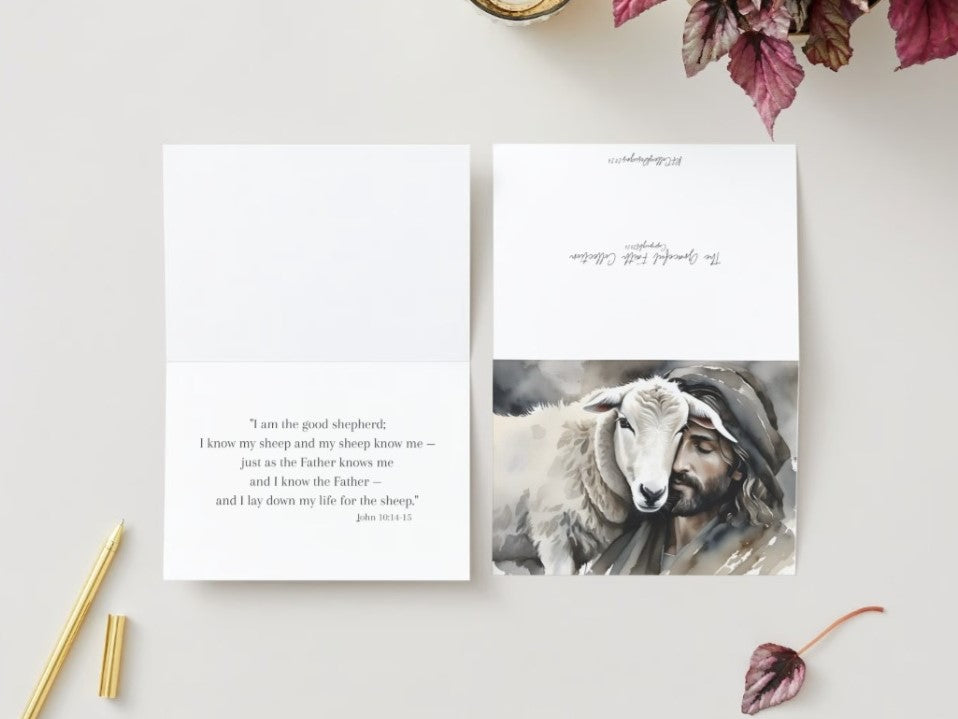 The Good Shepherd Greeting Card