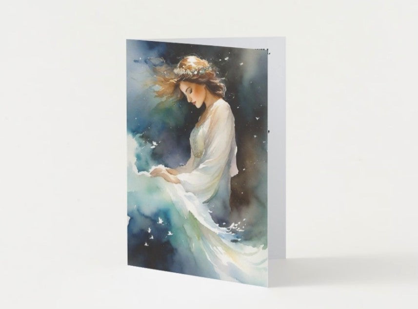 Where Can I Go From Your Spirit.....Greeting Card