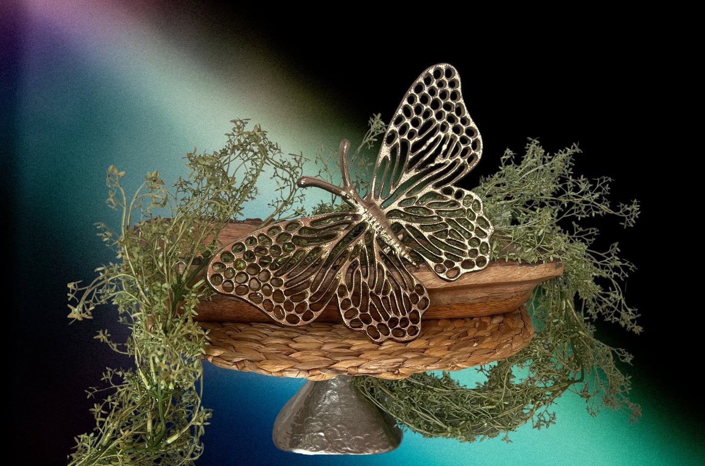 Handcrafted Elegant Brass Butterfly